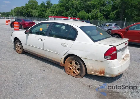 2005 Chevrolet Malibu Ls из США, поврежденный, VIN 1G1ZT52815F231680